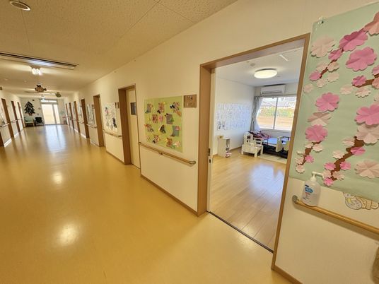明るい廊下