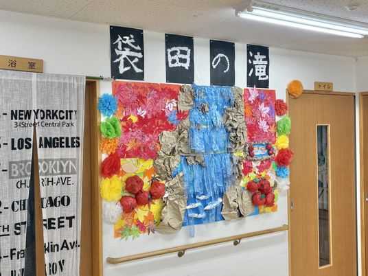 廊下の掲示物