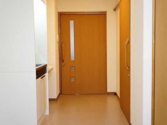 清潔感のある廊下