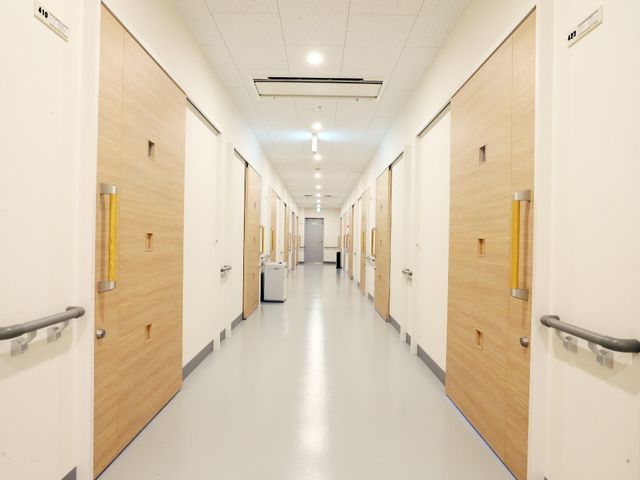 清潔感のある廊下