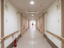 清潔感のある廊下