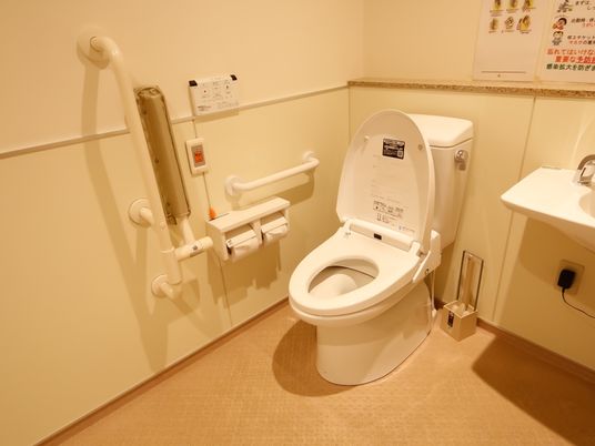 バリアフリートイレの内部