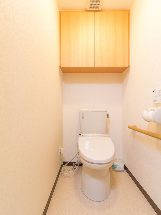 清潔感のあるトイレ空間
