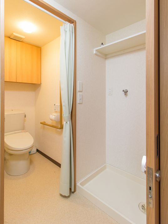 清潔感のあるトイレ空間