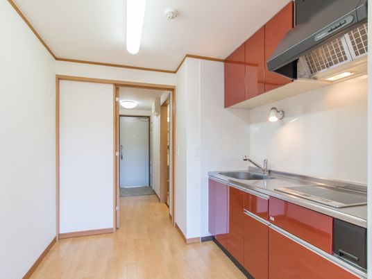 きれいなキッチン付き居室