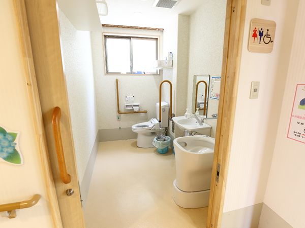 トイレの洗練された内観