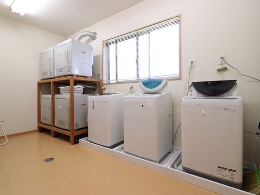 洗濯機と乾燥機の配置