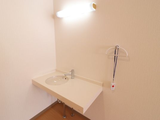 洗面台と緊急コール