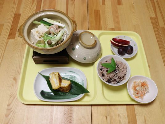 バランスの良い手作り食事