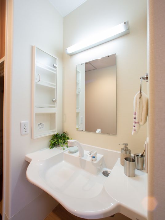 きれいな洗面台の詳細