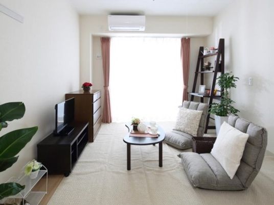 ゆったりした居室の様子