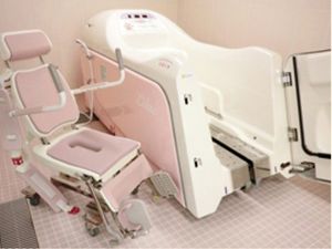 快適な機能の浴室