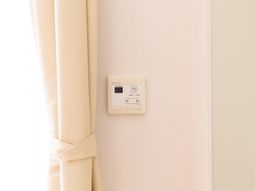 温度調節器のクローズアップ
