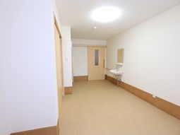 清潔な洋室の一角