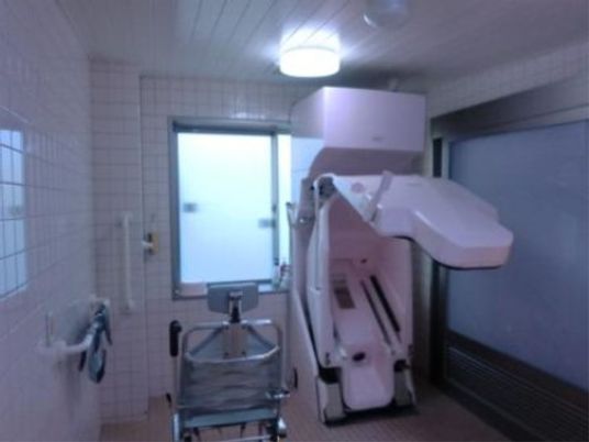 機能的な浴室施設