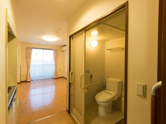 居室とトイレの空間