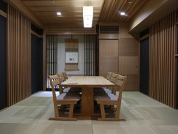 和室ダイニングの一角
