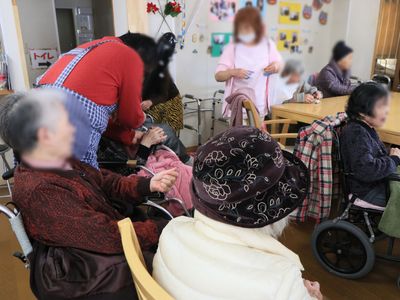 活動中の居室