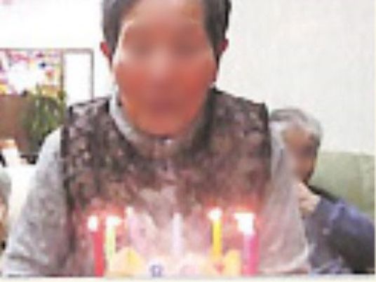 誕生日ケーキとお祝い