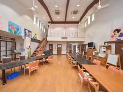 広々とした共有スペース