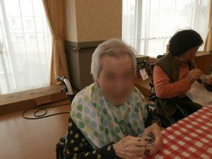利用者と食卓