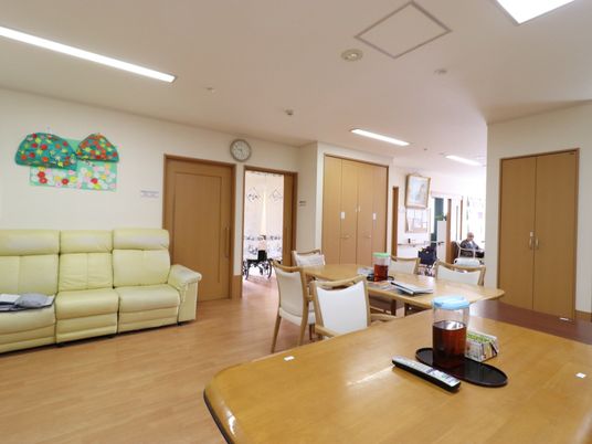 共有リビングの様子