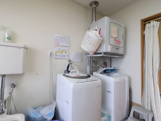 洗濯機と乾燥機のある場所