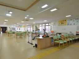 明るい共有スペース