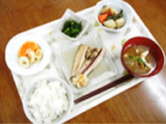 栄養満点の和食定食