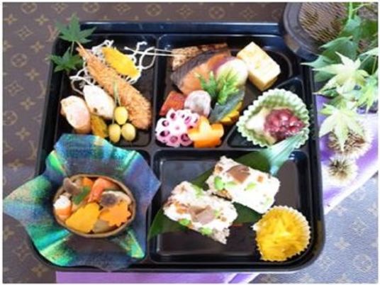 彩り豊かな食事内容