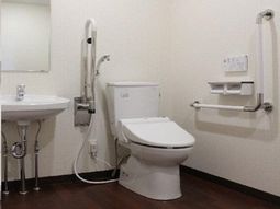 清潔なトイレの設備