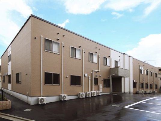 清潔な外観の建物
