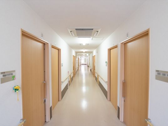清潔な廊下の風景