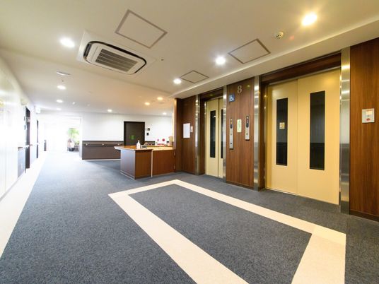 清潔な廊下の様子