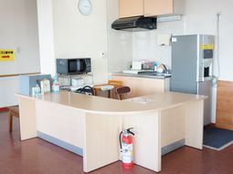 応接スペースの設備充実