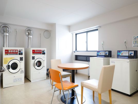 コインランドリーの部屋