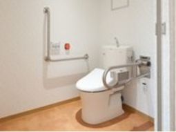 清潔なトイレ設備