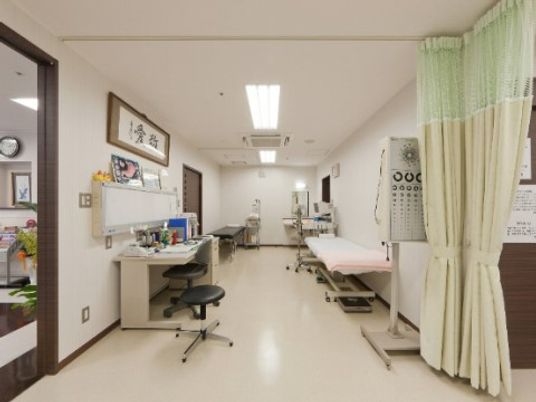清潔な診療室の全景