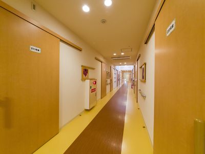清潔な廊下の様子