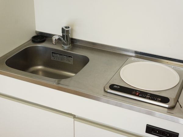 洗面台と調理機器
