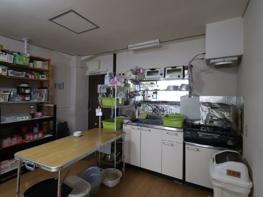 利用者のためのキッチン