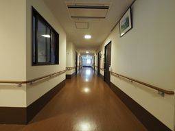清潔な廊下
