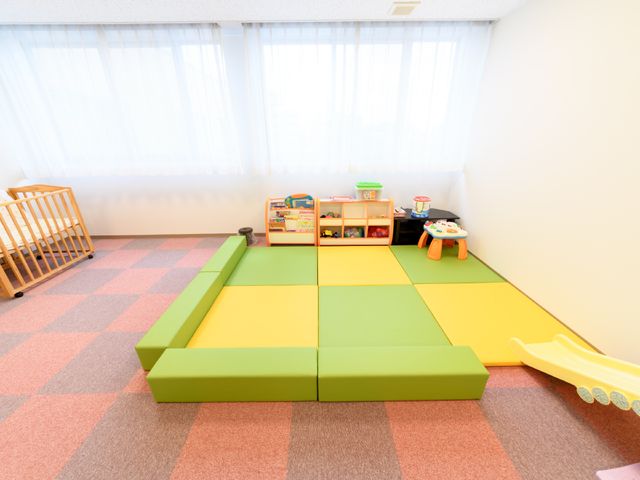 カラフルなキッズスペース