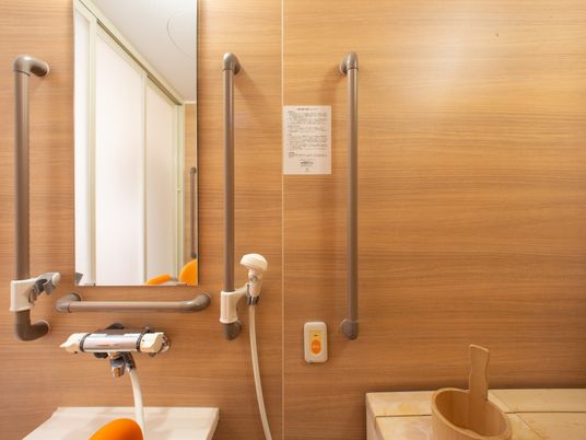 バリアフリーの洗面台