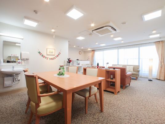 温もりのある共有スペース