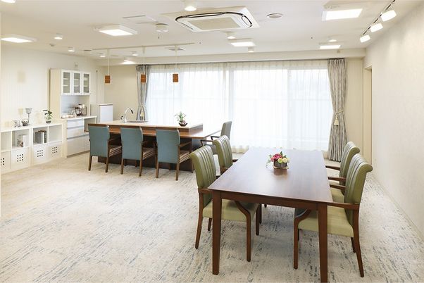 温もりのある共有スペース