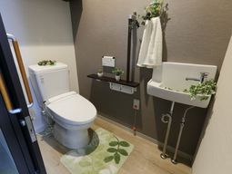清潔感あるトイレ空間