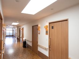 清潔な廊下の様子