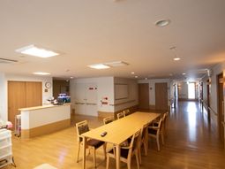 共有スペースの明るい景観