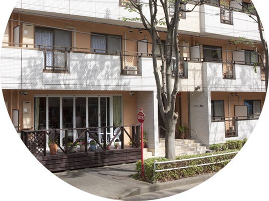 外観の建物  